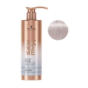 Бессульфатный смываемый тонер БлондМи BlondMe Blush Wash. Серебро 250 мл