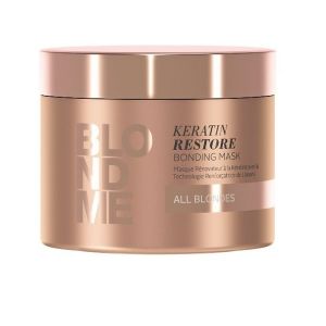 Бондинг-маска кератиновое восстановление для волос блонд BlondMe Keratin Restore Bonding Mask 200 мл