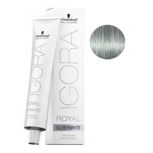 Краска для волос Igora Absolutes SilverWhite. Сталь 60 мл