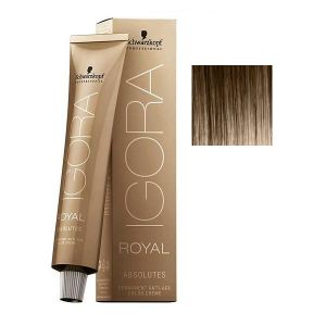 Крем-краска для седых волос Igora Royal Absolutes. 8-60 светлый русый шоколадный натуральный 60 мл
