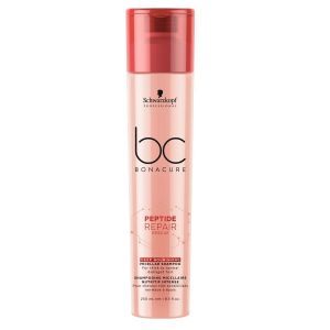 Интенсивный питательный мицеллярный шампунь Schwarzkopf BC Bonacure Peptide Repair Rescue Deep Nourishing Micellar Shampoo 250 мл