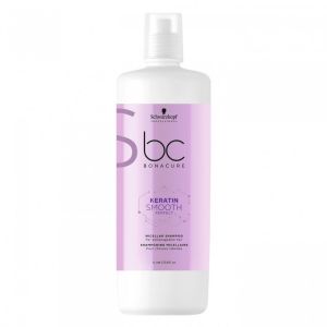 Мицеллярный шампунь для гладкости Schwarzkopf BC Keratin Smooth Perfect Micellar Shampoo 1000 мл