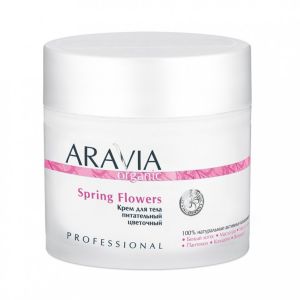Крем для тела питательный цветочный Organic Spring Flowers 300 мл
