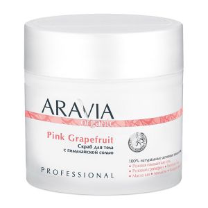 Скраб для тела с гималайской солью Organic Pink Grapefruit 300 мл