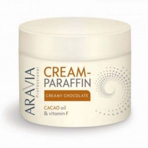 Крем-парафин "Сливочный шоколад" с маслом какао и витамином F Cream-paraffin 300 мл