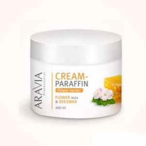 Крем-парафин "Цветочный нектар" с цветочным и пчелиным воском Cream-paraffin 300 мл