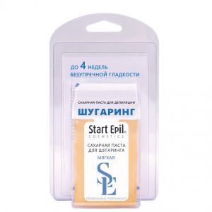 Набор для шугаринга Start Epil  (Сахарная паста в картридже Средняя 100 г + полоски для депиляции)