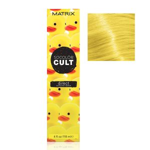 Крем с пигментами прямого действия Socolor Cult. Сочный желтый Juicy Yellow 118 мл