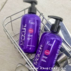 Шампунь разглаживающий для вьющихся и непослушных волос Magic Life Smooth Shampoo 300 мл