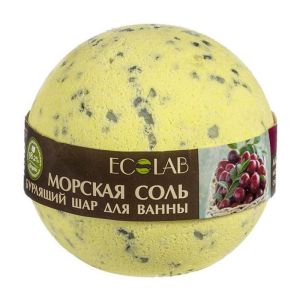 Бурлящий шар для ванны EO Laboratorie Чёрная смородина и Клюква 220 г
