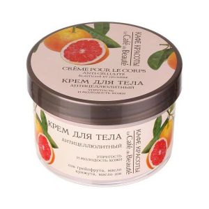 Крем для тела Кафе Красоты Антицеллюлитный (упругость и молодость кожи) 250 мл