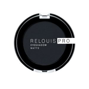 Тени для век Pro Eyeshadow Matte Relouis. Тон 17 carbon