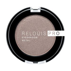 Тени для век Pro Eyeshadow Metal Relouis. Тон 52 cocoa milk