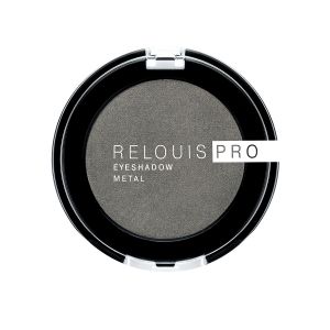 Тени для век Pro Eyeshadow Metal Relouis. Тон 55 anthracite