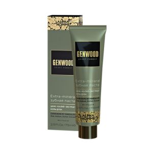 Зубная паста Extra-mineral Genwood Alpha Homme 75 мл