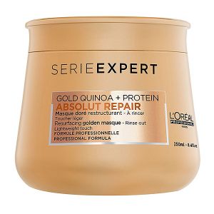 Маска с золотой текстурой для глубокого восстановления волос Absolut Repair Gold Quinoa + Protein 250 мл
