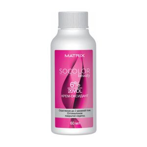 Крем-оксидант Socolor Beauty 20vol - 6% 60 мл