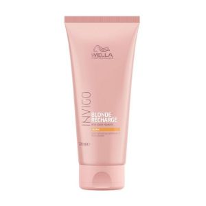 Оттеночный бальзам-уход для теплых светлых оттенков Invigo Blonde Recharge Warm Blonde Color Refreshing Conditioner 200 мл
