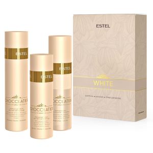 Набор Chocolatier White Chocolate Bar (Шампунь белый + Бальзам белый + Спрей белый)