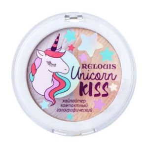 Хайлайтер компактный голографический Unicorn Kiss