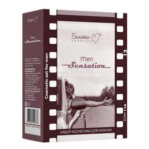 Подарочный набор Men Sensation (Бальзам после бритья 75 мл + Шампунь 300 мл)