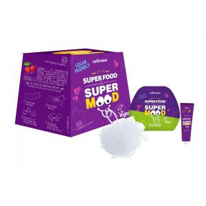 Подарочный набор Berry Boom (Гель для душа + Мочалка + Крем для рук)