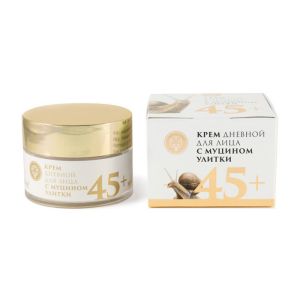 Крем для лица с муцином улитки дневной 45+ 50 г