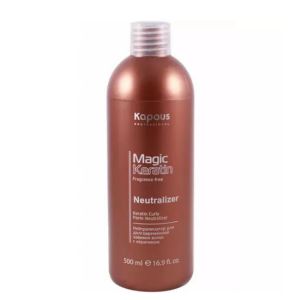 Нейтрализатор для долговременной завивки волос с кератином Magic Keratin 500 мл