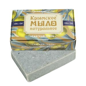 Мыло на оливковом масле Сакская грязь пробник 20 г