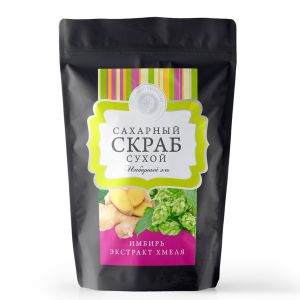 Сухой сахарный скраб для тела Имбирный эль 250 г