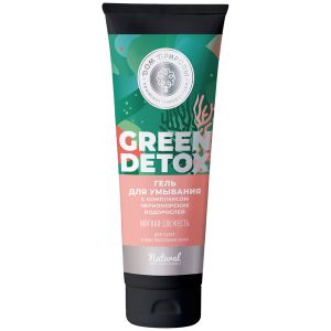 Гель для лица Green Detoxс комплексом черноморских водорослей Мягкая свежесть 150 г